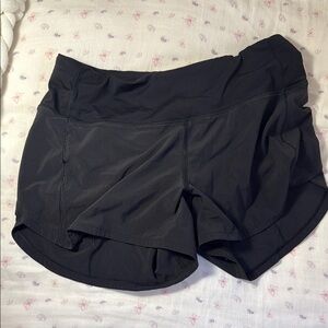lululemon athletica Women's Black Athletic Shorts